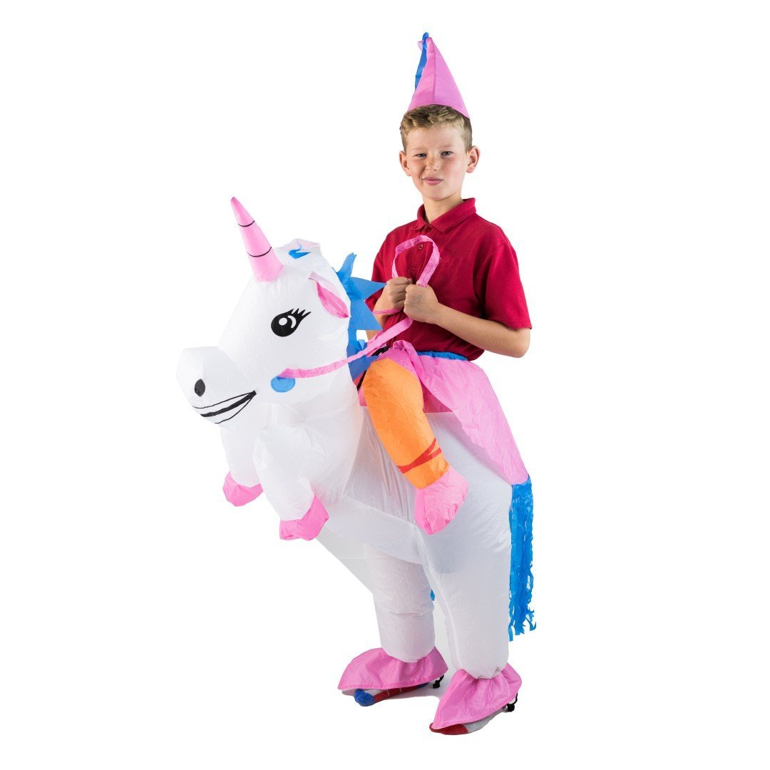 Disfraz Hinchable de Unicornio para Niños