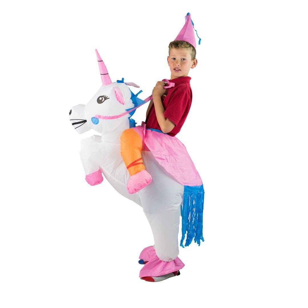 Disfraz Hinchable de Unicornio para Niños