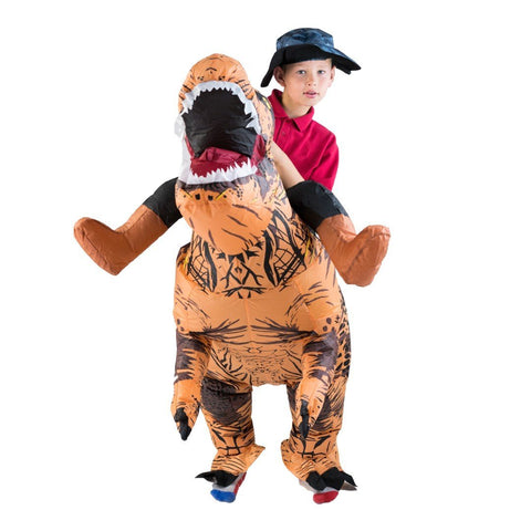 Disfraz Hinchable de Dinosaurio Deluxe para Niños