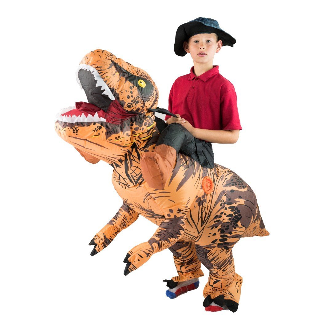 Disfraz Hinchable de Dinosaurio Deluxe para Niños – Bodysocks ES