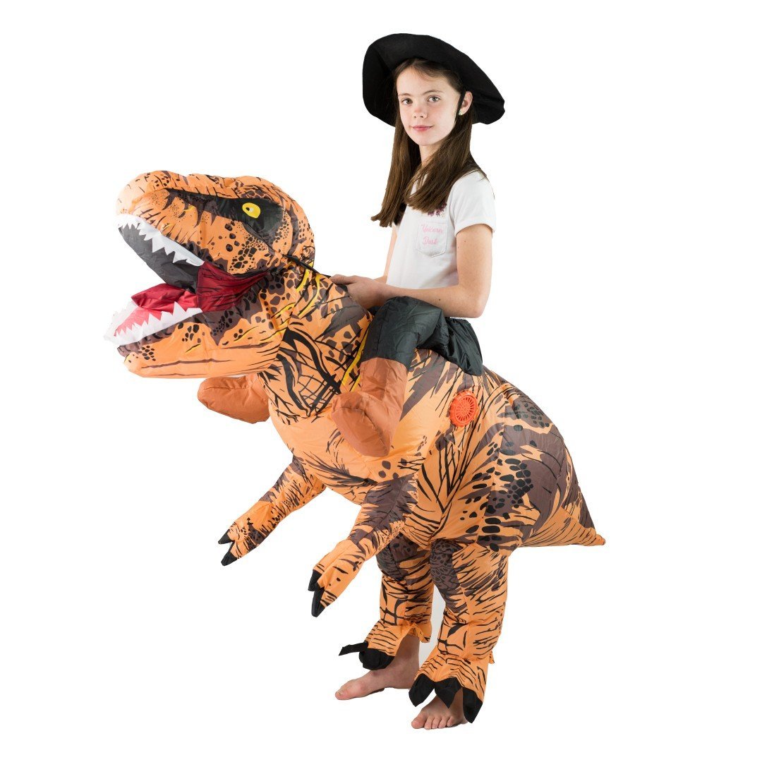Disfraz Hinchable de Dinosaurio Deluxe para Niños