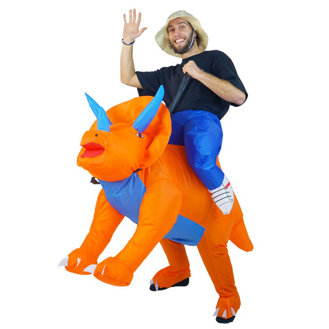 Disfraz Hinchable de Triceratops