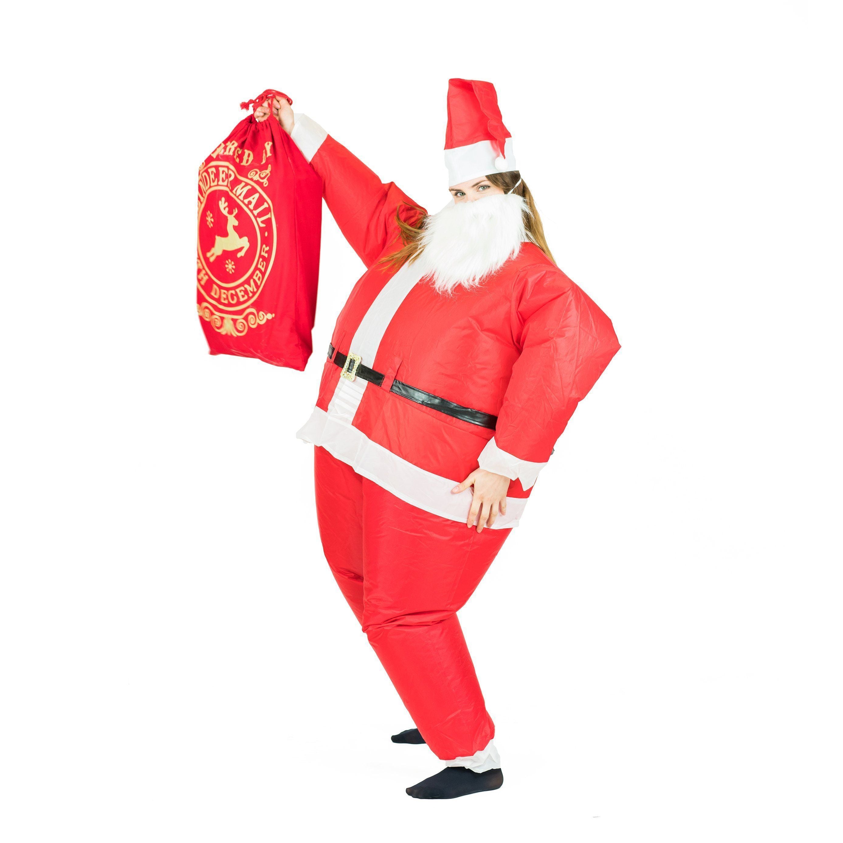 Fancy Dress - Inflatable Santa Costume