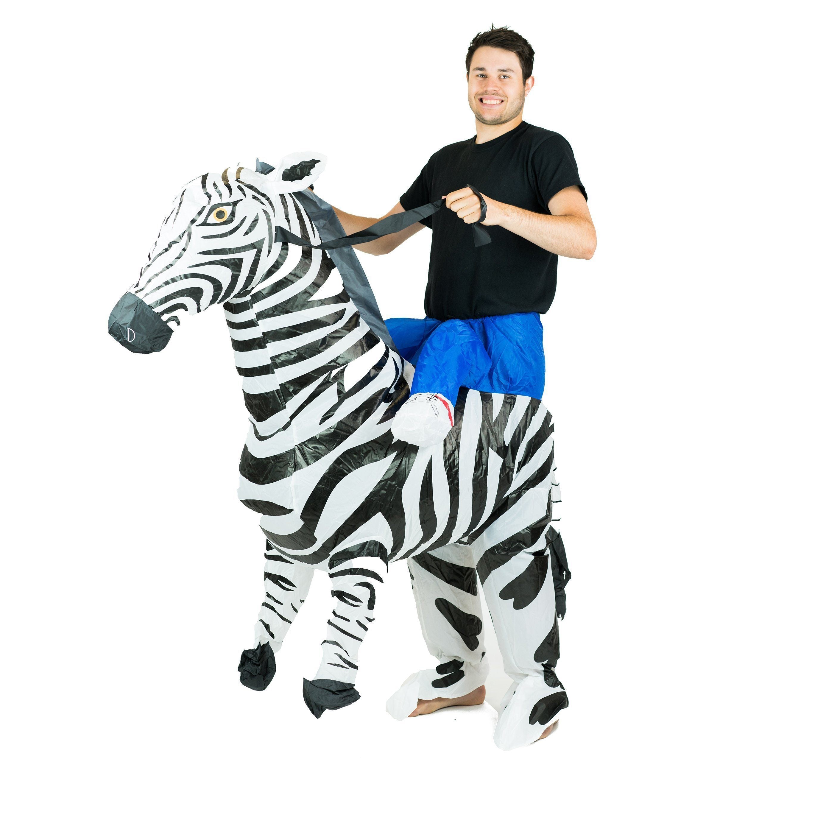 Fancy Dress - Inflatable Zebra Costume