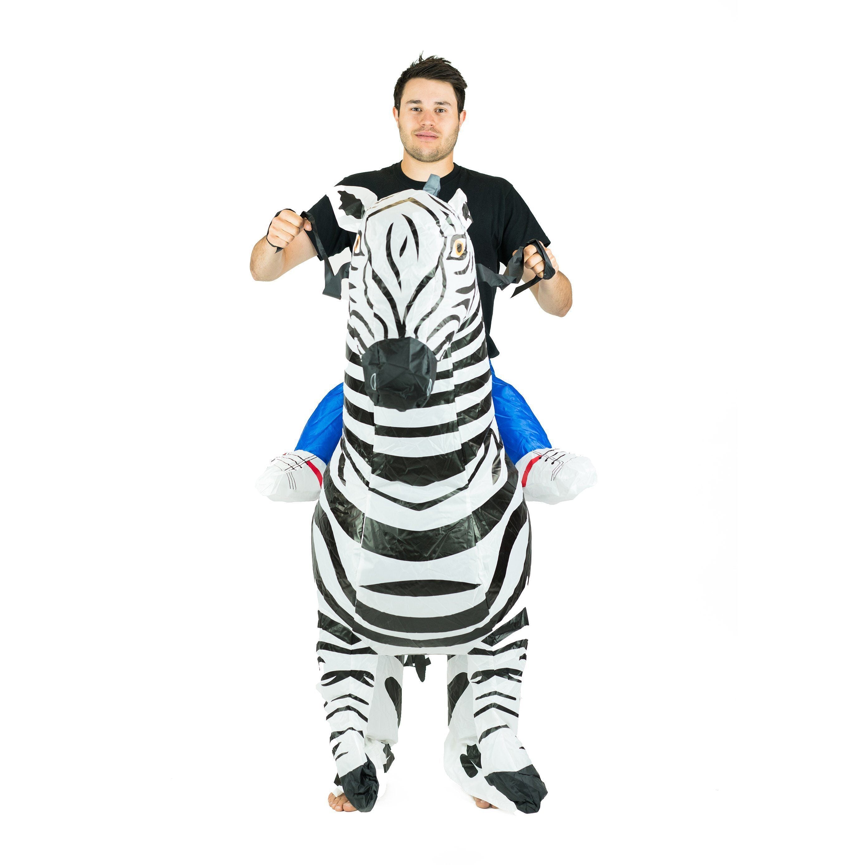 Fancy Dress - Inflatable Zebra Costume