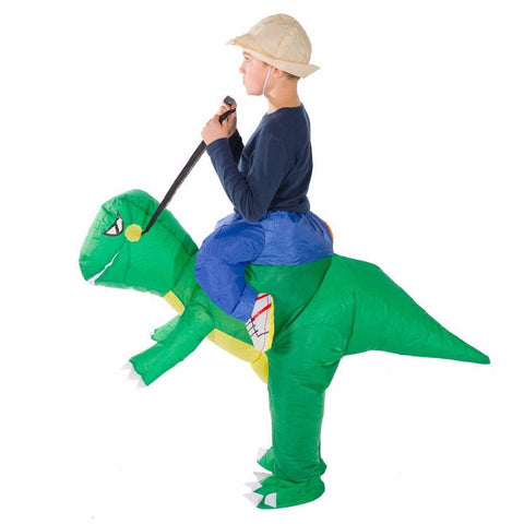 Disfraz Hinchable de Dinosaurio para Niños