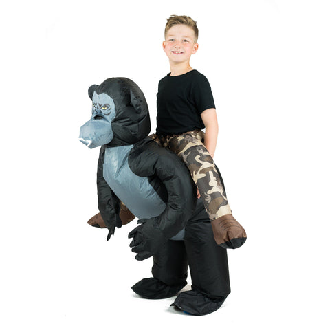 Fancy Dress - Kids Inflatable Gorilla Costume