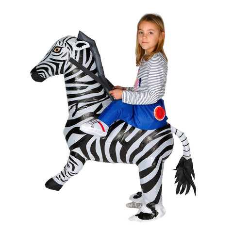 Disfraz Hinchable de Zebra para Niños